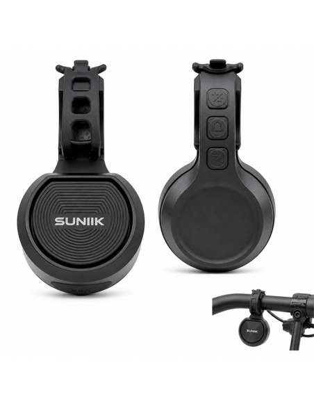 Timbre Bocina con Alarma Suniik para Patinete o Bicicleta