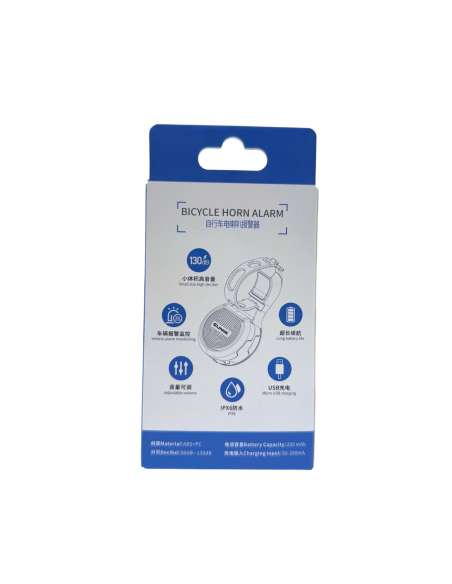 Timbre Bocina con Alarma Suniik para Patinete o Bicicleta