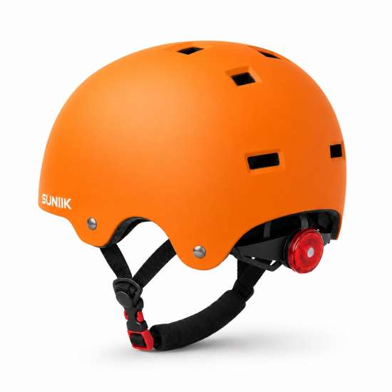 Casco Suniik urbano regulable con luz...