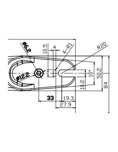 Llanta delantera completa con freno 8,5" Dualtron Mini