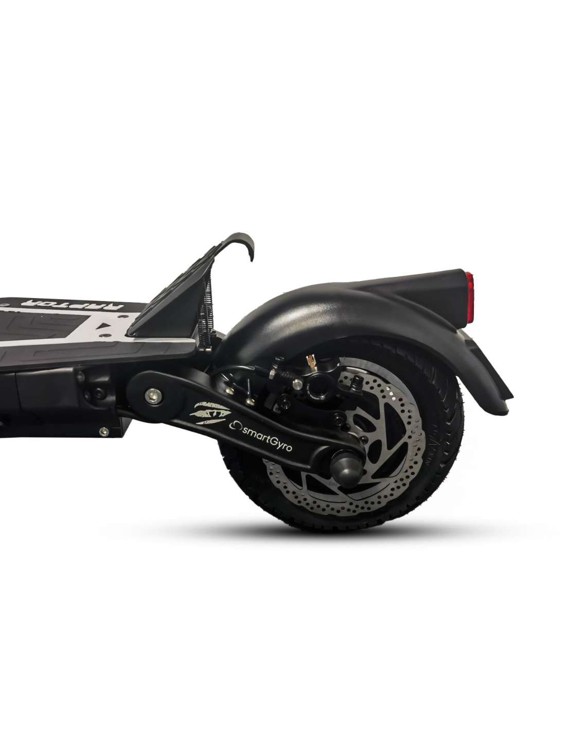 Patinete eléctrico smartgyro raptor certificado - motor 1000w - ruedas 10'  - 25km/h /autonomía 70km - negro