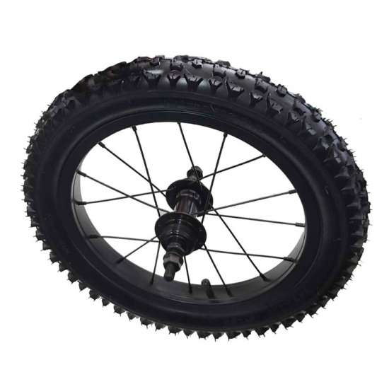 Rueda trasera completa 14" bicicleta eléctrica IMR