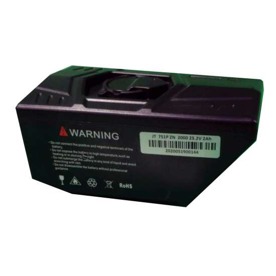 Batería litio 24V 2,6Ah bici eléctrica IMR 100W - Etric Sea