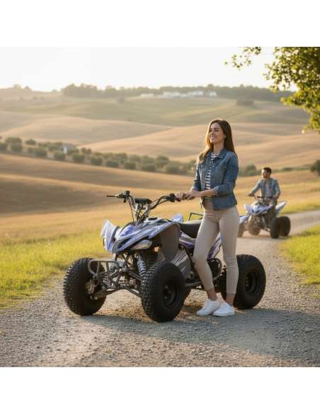Quad eléctrico 1500W Dakar Roan R8 Brushless