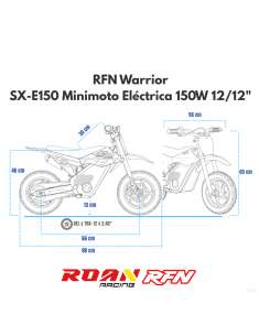 Roan RFN Warrior SX-E150 ninicross 150W 12” 2