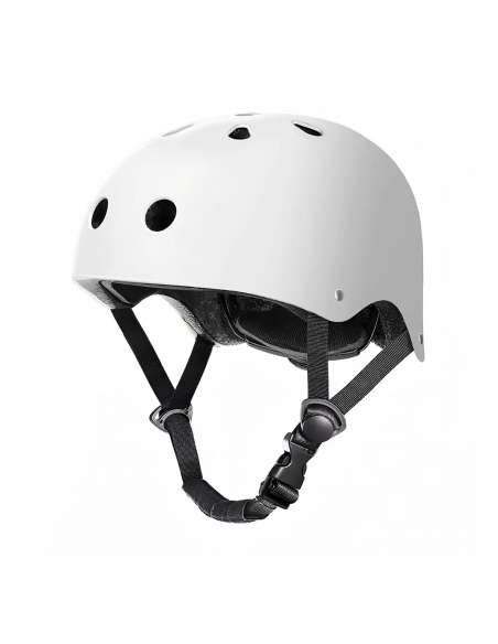 Casco patinete-bici regulable blanco