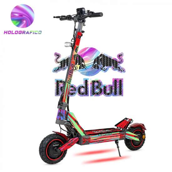 Vinilo Ecoxtrem M41 Tank / Armored ROJO Holografico REDBULL