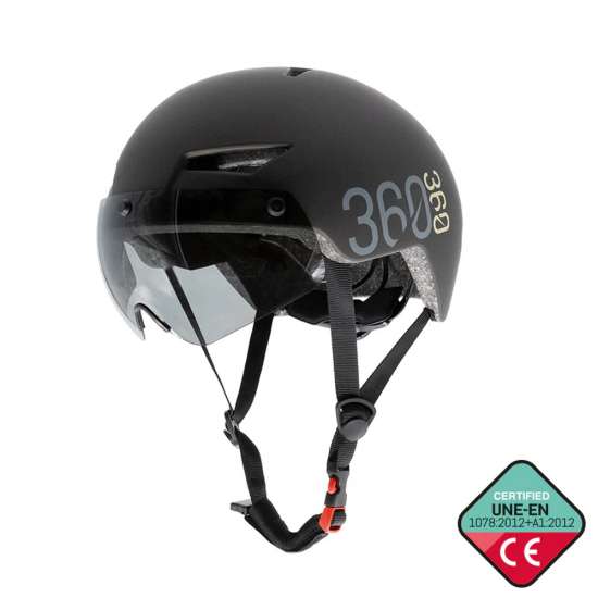 Casco CP03 con intermitente y visera eRide360