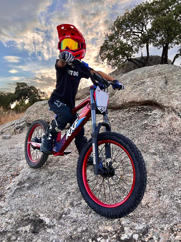 Bicicleta el&eacute;ctrica Roan RXF Evo Racing 20"